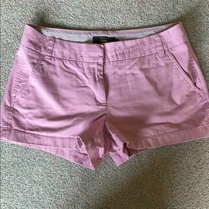 Jcrew chino shorts - mauve